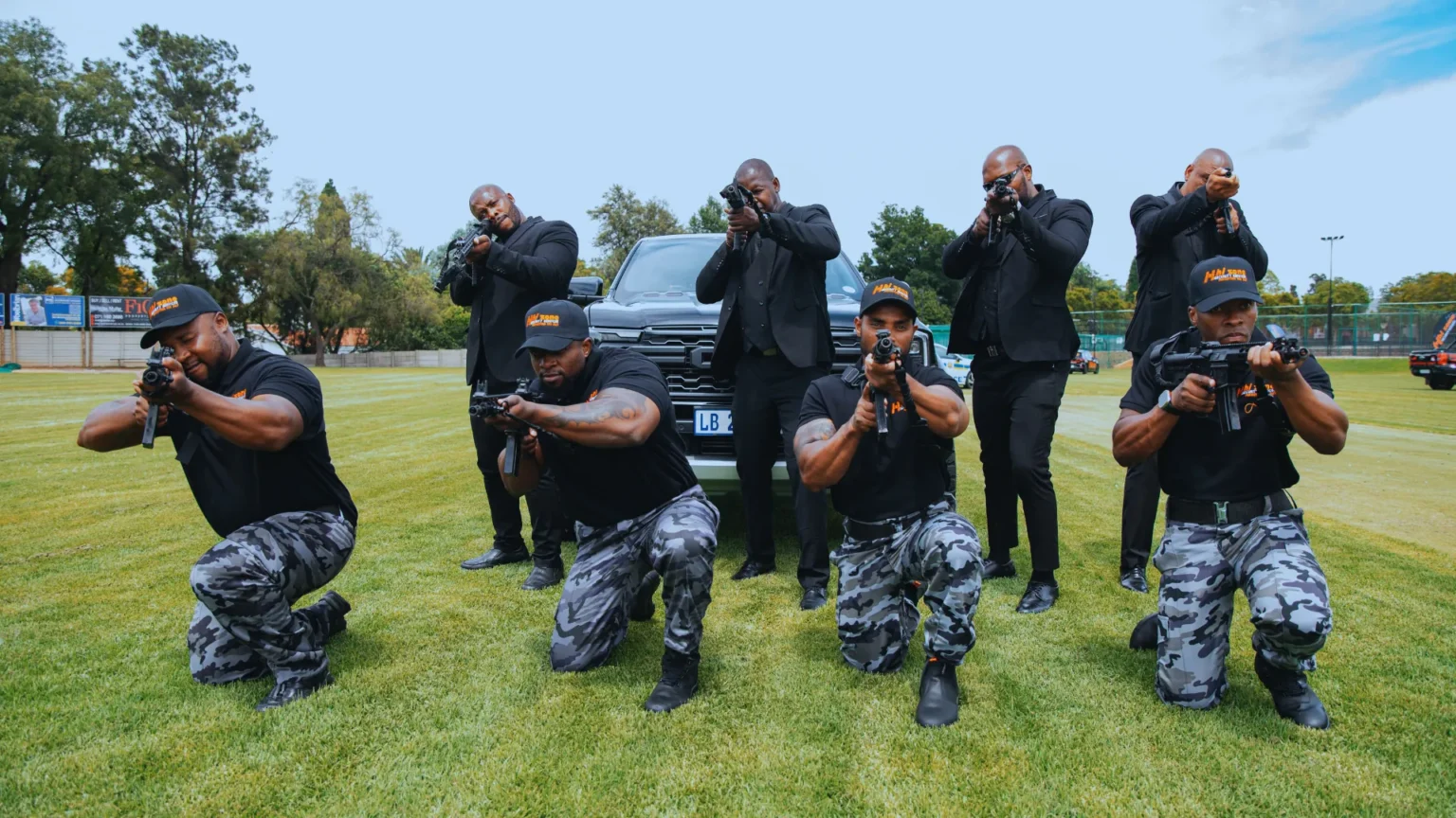 Hi Zone Security elite armed response tactical team providing rapid protection services in Alberton Gauteng